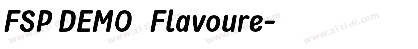 FSP DEMO   Flavoure字体转换